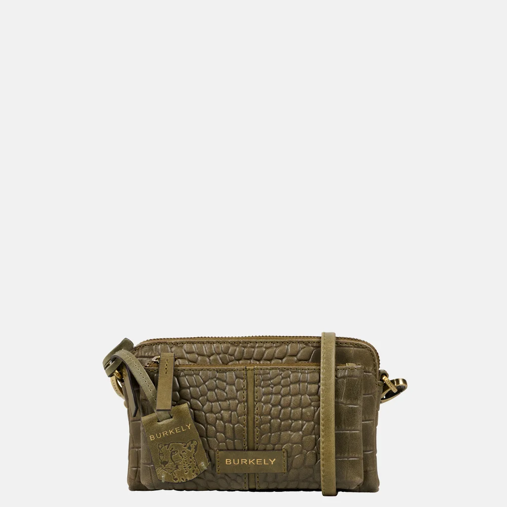 Burkely Cool Colbie crossbody tas mini green bij Duifhuizen